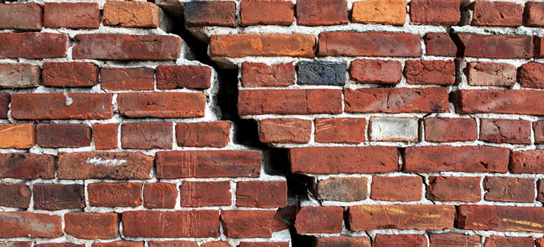 Brick Cracks Signs Of House Foundation Damage